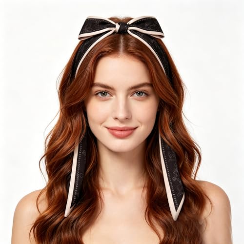 Silky Satin Long Skinny Head Scarf for Women - Neck Hair Scarf, Purse Bag Belt Accessory, Silk Feeling, 57"x5" - color: Black 08