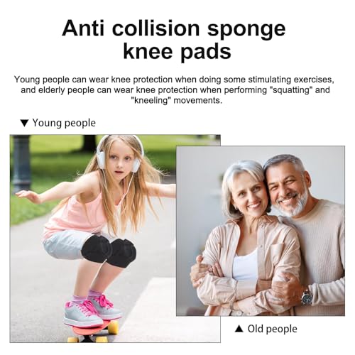 2 Pcs Knee Pads,Knee Pads for Women,Knee Pad,Knee Pads for Men,for Garden, Gardening, House Cleaning, Construction Work, Dancing, Volleyball, Flooring, Climbing, Riding Kneepads.
