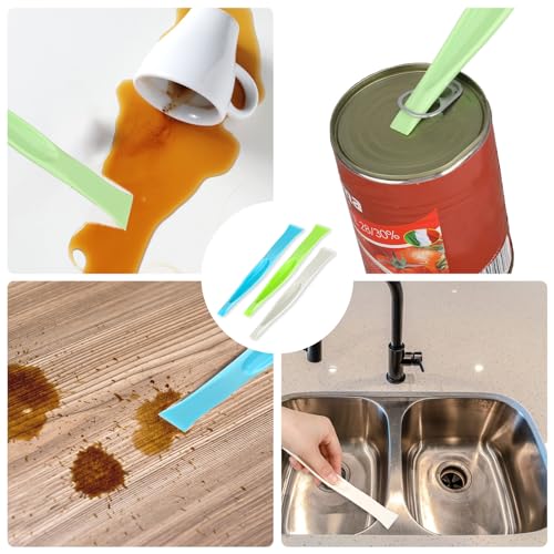 2 in 1 Plastic Scraper Tool,Multi-purpose No-Scratch Scraping Tools Small Scraper Cleaning Tool for Removing Oil Stains, Dirt, Paint, Sticker Remover(3 Pack)