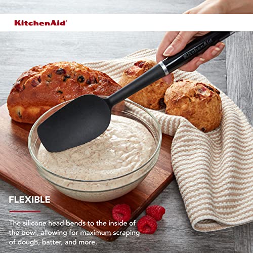 KitchenAid KE030OHOBA Classic Spoon Spatula - color: Black