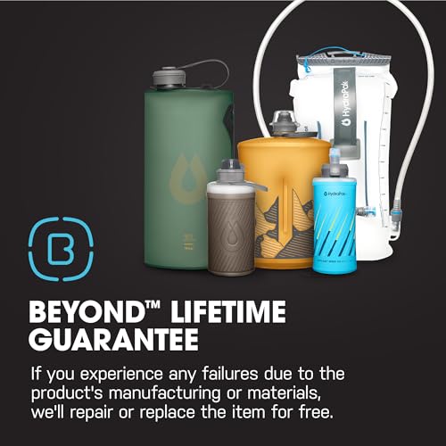 Hydrapak Force Ultra-Durable Water Bladder/Reservoir for Hydration Backpacks, 2L or 3L, Insulated Tube, Safe & Reliable - style: 2 Liter