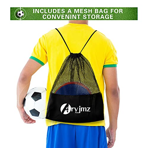 Non Slip Rubber Floor Markers 4 Inch 9 Inch 10 Inch | Multicoloured Poly Dots are suitable for football training and agility drills Marking positions in dance studios - style: 10inch 18pcs