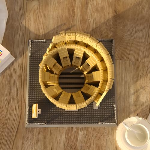 CAXIMSY Roman Colosseum Architecture Model Building Block Sets The Office Landmarks Skyline Set Toys Collection for Adults Kids 1756 Pieces - style: Rome Colosseum Model