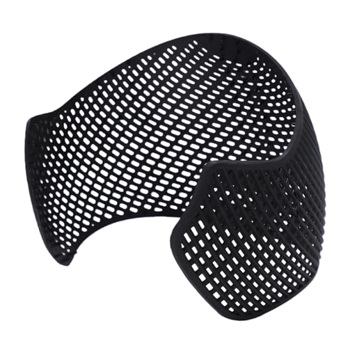 Bewinner Lightweight Hijab Under Scarf Base Layer | 2 Pack Non Slip Hair Grip Band Elastic Headband for Sports Black (Black) - color: Black