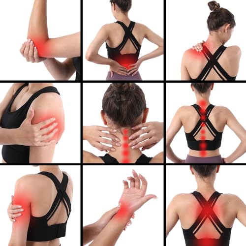 Muscle Roller Massage Roller Stick- Deep Tissue Fascia Blaster for Myofascial Pain Relief, Lymphatic Drainage & Body Sculpting, Handheld Physical Therapy & Recovery Tool (Purple White) - color: Purple White