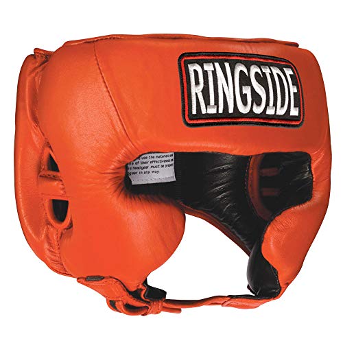 Ringside Competition-Like Boxing Headgear with Cheeks - color: White, size: X-Large