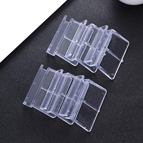 balacoo 20pcs Fish Tank Cover Support Fish Tank Bracket Aquarium Bracket Aquarium Support Fish Tank Cover Frame Fish Tank Rack