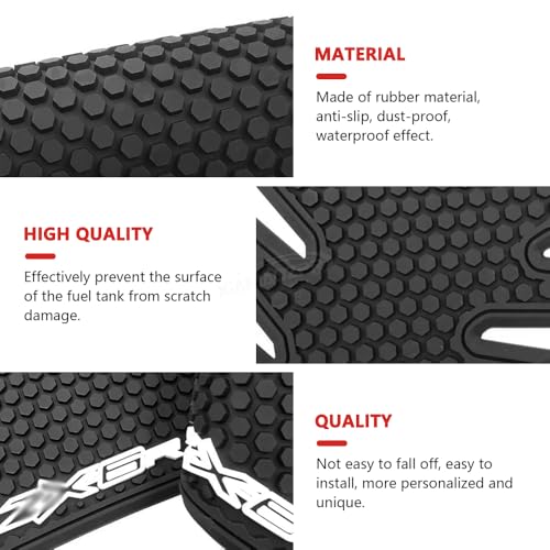 for Ninja ZX6R ZX 6R ZX-636 Ninja zx6r zx636 2013-2023 2024 2025 2026 Accessories Motorcycle Anti-Slip Fuel Tank pad Sticker ZX6R Fuel Tank pad Fuel Tank Grip Fuel Tank Sticker Tank Grip - color: Ninja Zx6r