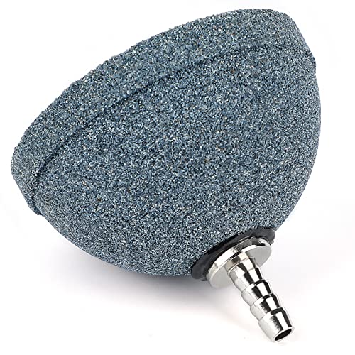 Pawfly Aquarium Air Stone 2 Inch Bread, Fish Tank Air Stone Oxygen Diffuser for Air Pump Fish Tank Bucket Small Pond and DWC Reservoir - size: 2.3 Inch