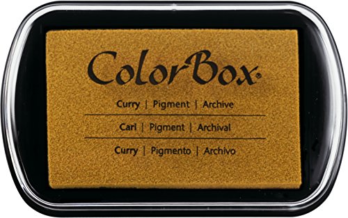 ColorBox Classic Pigment Ink, Pad, Full Size, Curry - color: Curry