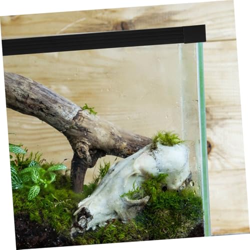 Kisangel Fish Tank Protector Strip Double Design for Aquariums Easy Installation Edge Protector for Home and Commercial Use - size: 45.00X45.00X2.50CM