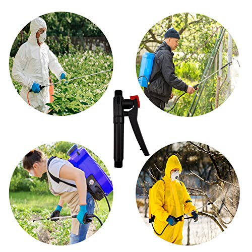 1 Pcs Pump Action Pressure Sprayer, Backpack Sprayer Parts Trigger Sprayer Handle Garden Trigger Gun Sprayer Handle Pump Sprayer Wand Replacement
