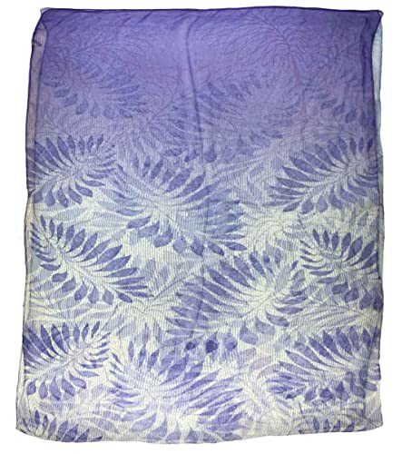 Xyueanlo Scarfs for Women Lightweight Scarves Fashion Print Floral Pattern Scarf Shawls - color: R-purple