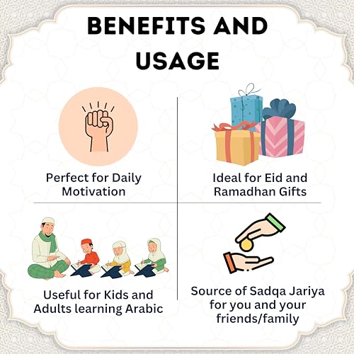 Islamic Affirmations Cards (30 Daily Reminders by Zarf), Spiritual, Quran English, Decor, Ramadan Decorations, Islamic Gifts, Eid Gift, Learn Arabic, Arabic Flashcards Daily Affirmation