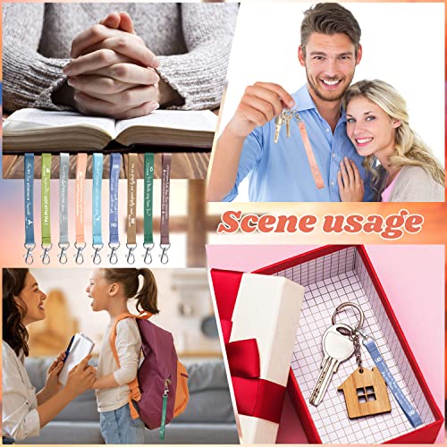 45 PCS Christian Keychains Bulk - color: Fresh