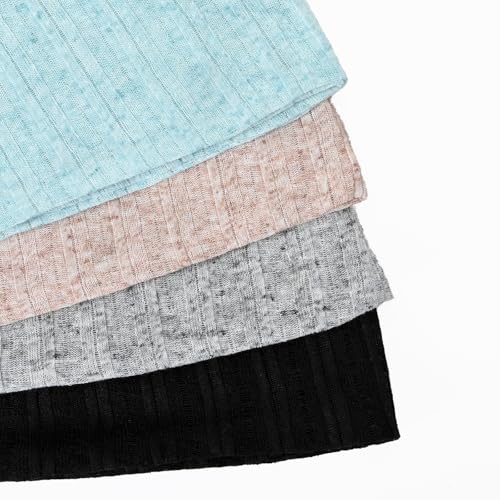 Cotton Slouchy Beanie Hip-Hop Soft Lightweight Running Beanie Adult Skull Hats Cap for Men Women - color: Opentop-b-4pk-multi03