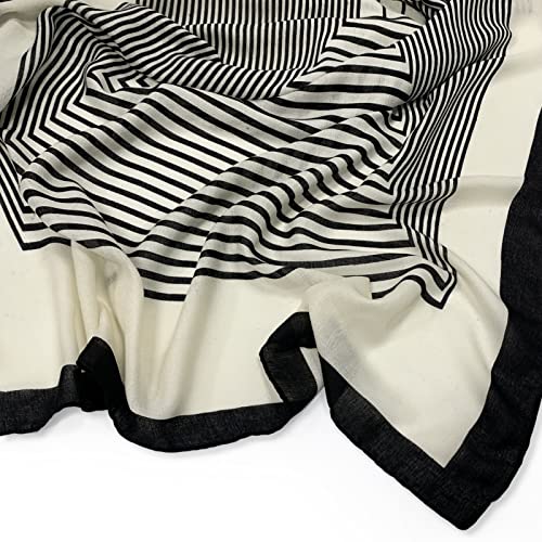 FINIZO Women's Fashion Scarves, Lightweight Cotton Blend Neck Scarves - color: 22