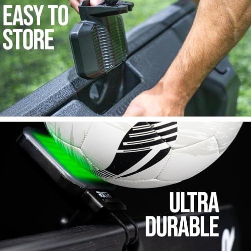 RXTR QuickPlay Pro Coach Soccer Rebounder Board & Smart Reaction Light | Tracks score live, Pre-programmed drills & tests, No app needed, Multi-unit pairing, Builds speed & reflexes, Rechargeable