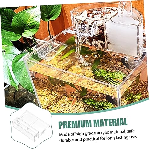 LIOOBO 10pcs Fish Tank Cover Holders Acrylic Aquarium Brackets for Tanks Easy Installation and Support for for Aquariums
