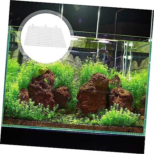 Happyyami 1set Aquarium Divider Fish Tank Separation Tool High-Transparency for Breeding Easy to Install Panels Cups for Fish Isolation - color: Transparent
