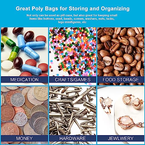 3''x 3'', (Pack of 100) 2 mil Thick Clear Plastic Reclosable Zip Poly with Resealable Lock Seal Zipper, Clear Small Zip, Jewelry, Candy, Storage, Packaging & Shipping… - size: 3" x 3"