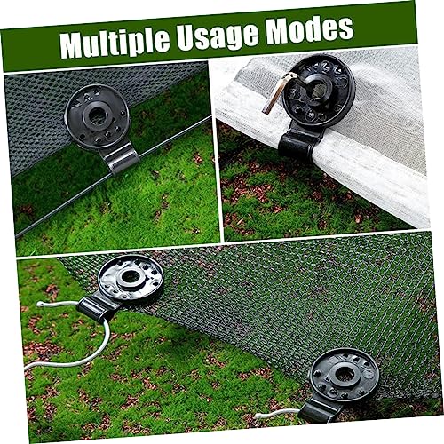 LIOOBO 50pcs Non- Sunshade Fabric Clamps Clips Fixing for Garden Greenhouse Outdoor Use Versatile Mesh Buckle Tools for Secure Shade