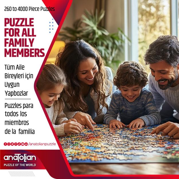 Anatolian Puzzle - Maiden's Tower, 1000 Piece Jigsaw Puzzle, Multicolor (ANA3125) - color: Kiz Kulesi
