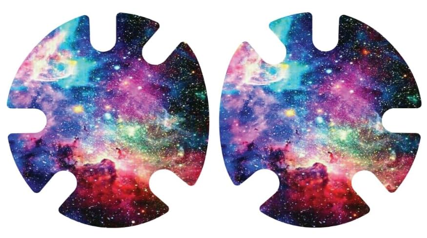 4Time All American Wrestling Headgear Decals Wraps (Galaxy) - color: Galaxy
