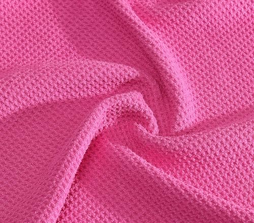 Magnetic Multi Sport Microfiber Towel for Gym, Running, Tennis, Workout, Golf Bags, Strong Magnet Hold, Gym Towels, Magnetic Golf Towels, Fast Drying, Men & Women, Pink - color: Pink