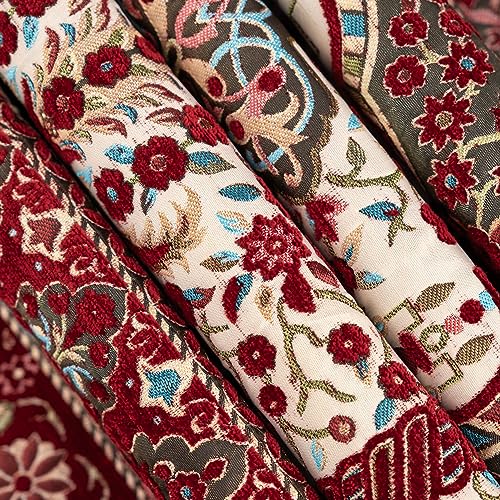 Praying Mats Muslim, Travel Prayer Mat Muslim, Prayer Mat for Women, Muslim Gifts for Men, Muslim Prayer Rug Soft, Umrah Mubarak Gift, Gift for Eid (Red) - color: Red