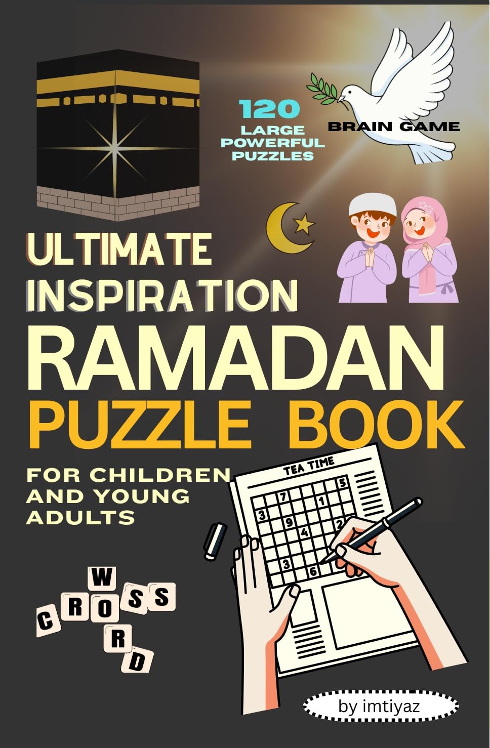 Ramadan Puzzle Book for Muslim Children: Brain Teaser