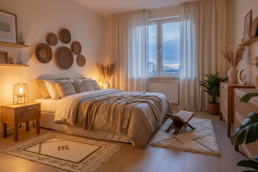 The Muslim Evening Reset: 7 Sunnah-Inspired Habits for a Peaceful Bohemian Home