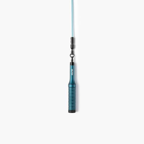 Velites - Earth 2.0 Jump Rope - Official CrossFit® Games Rope - Professional Aluminum Speed Rope for Double Unders, Fitness & Boxing - Includes 4mm Cable & Carrying Bag - - color: Blue