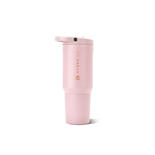 HydroJug Sport 20 oz Insulated Stainless Steel Water Bottle, Pink Sand - color: Pink Sand, size: 20 Ounces
