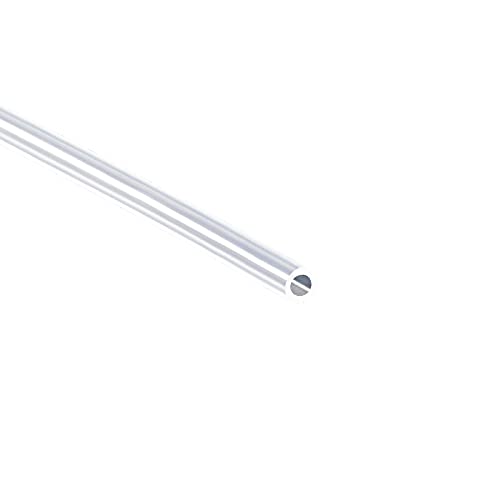 Silicone Tubing 5/32'(4mm) ID x 1/4'(6mm) OD 10ft(3m) Length Silicone Rubber Tube Air Hose for Gas Liquid Pump Transfer Clear - size: 1/4' x 5/32' x 10ft