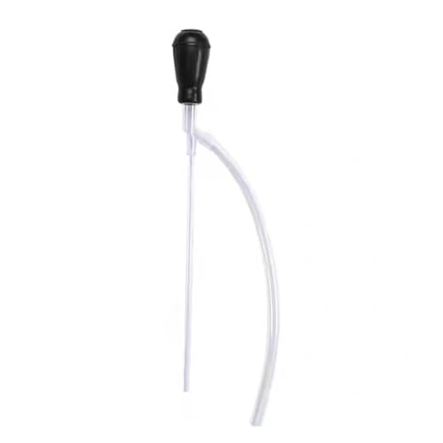 Aquarium Fish Tank Cleaning Tool Pipette Fish Tank Siphon Pump Water Changer Aquarium Accessories With Suction Defecation Tubes (Color : Black) - color: Black