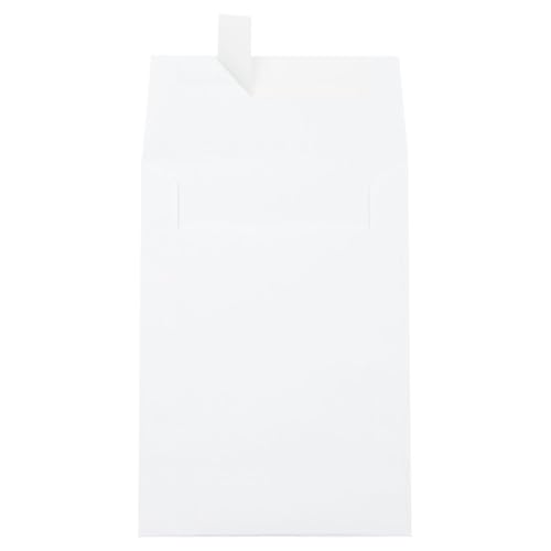 LUXPaper Vertical A7 Invitation Envelopes | 5 1/4" x 7 1/4" | Bright White | 70lb. Text | 50 Qty - color: White