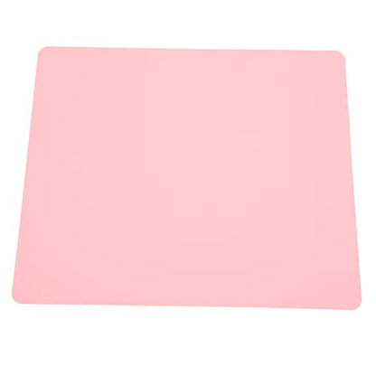 Dioche Versatile Silicone Craft Mat - Heat, Nonslip, Washable Silicone Sheet for DIY Projects, Resin Crafts, and Kitchen Use in Vibrant Pink - Large, Flexible Silicon Mat (Pink) - color: Pink