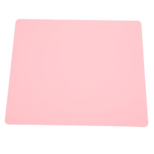 Dioche Versatile Silicone Craft Mat - Heat, Nonslip, Washable Silicone Sheet for DIY Projects, Resin Crafts, and Kitchen Use in Vibrant Pink - Large, Flexible Silicon Mat (Pink) - color: Pink