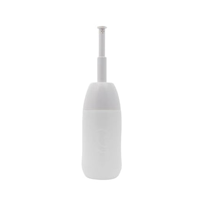 Travel White : The Essential Personal Hygiene and Postpartum Cleaning Spray - Portable Peri Bottle for Women on The Go, Retractable Nozzle , Compact 10 oz 296 ml