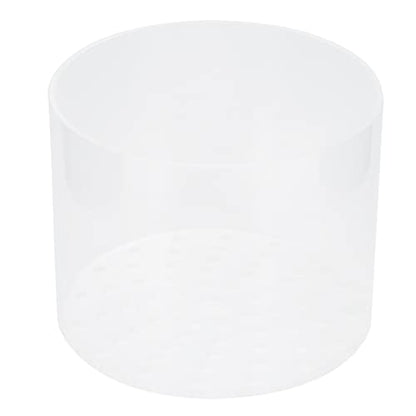 Acrylic Transparent Feeder Cover, Anti Feeding Shrimp Aquarium Accessory, Feeding with Feeding Tube for Fish Tank, Safe Reproduction Cover for Marine Life (150mm) - style: 150mm