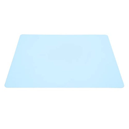 Dioche Versatile Silicone Craft Mat - Heat, NonSlip, Washable Silicone Sheet for DIY Projects, Resin Crafts, and Kitchen Use in Vibrant Pink - Large, Flexible Silicon Mat (Blue) - color: Blue