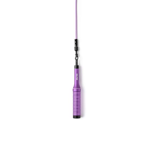 Velites - Earth 2.0 Jump Rope - Official CrossFit® Games Rope - Professional Aluminum Speed Rope for Double Unders, Fitness & Boxing - Includes 4mm Cable & Carrying Bag - - color: Purple
