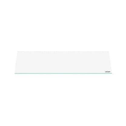 4mm Glass Aquarium Lid with Clips for 60x30cm Rimless Tank | Lid 58x23cm; reduces evaporation and jumping - size: 580x230mm (1 pc)