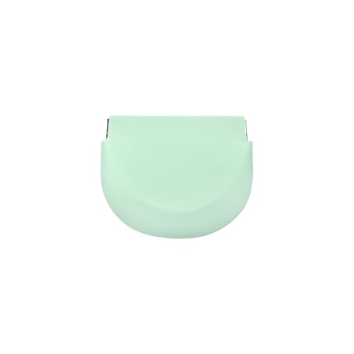 1PC Silicone Retainer Case without Lanyard, Cute Vent Holes Denture Box, Mouth Guard Case Travel Holder for Girls, Women, Men (Green) - color: Green