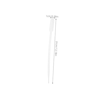 100pcs Plastic Dropper Pipettes Capacity Laboratory Dropper Pipettes for Science Aquarium Use