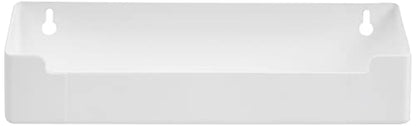 Knape & Vogt PSF11SH-2-W Polymer Sink Front Tray with Hinges Cabinet Organizer, 3 by 11 by 2-Inch - size: 11-inch (width)