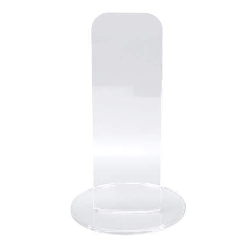 Yctze Vertical Boxing Glove Stand, Acrylic Glove Holder, Non Slip Base Boxing Gear Stand with Transparent Rack, Ideal for Organizing MMA, Muay Thai & Training Equipment, 10.5x10.5x18.5cm
