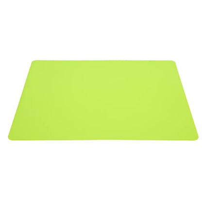 Dioche Versatile Silicone Craft Mat - Heat, NonSlip, Washable Silicone Sheet for DIY Projects, Resin Crafts, and Kitchen Use in Vibrant Pink - Large, Flexible Silicon Mat (Green) - color: Green