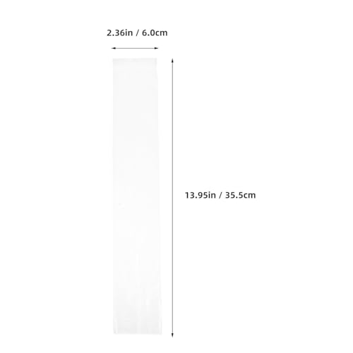 50pcs Thick Plastic Fish Transport Bags 6x34cm Leak-proof Seal Shipping Pouches for Live Betta Guppy Aquarium Fish Packaging